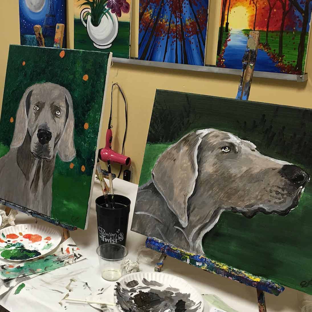 Paint Your Pet at Painting with a Twist