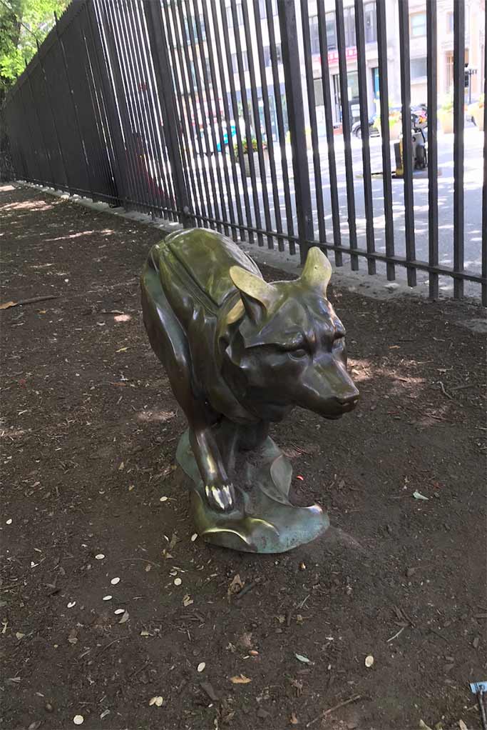 Balto and Other Statues of Dogs in New York City